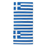 Greece Flag Face Bandana