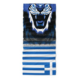 Greece Flag Face Bandana
