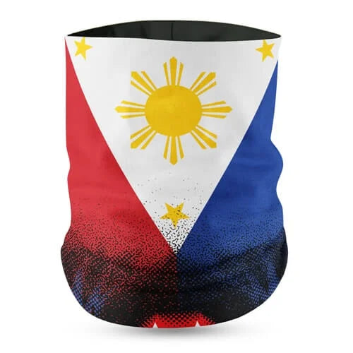 Philippines Flag Face Bandana