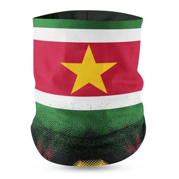 Suriname Flag Face Bandana