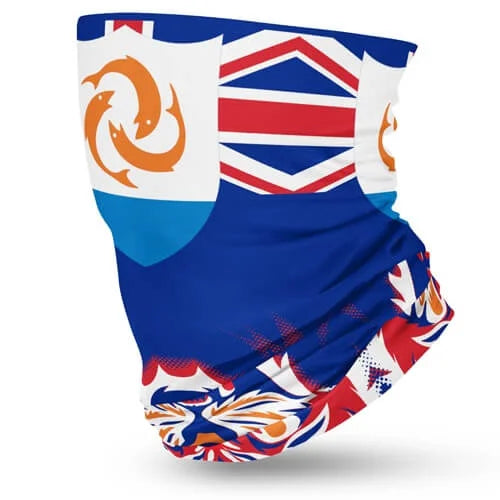 Anguilla Flag Face Bandana