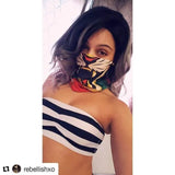 Guyana Flag Face Bandana
