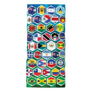 Unity All Caribbean Flag Face Bandana