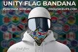Unity All Caribbean Flag Face Bandana