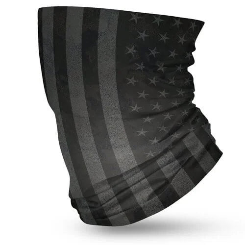 Blacked Out USA Flag Face Bandana