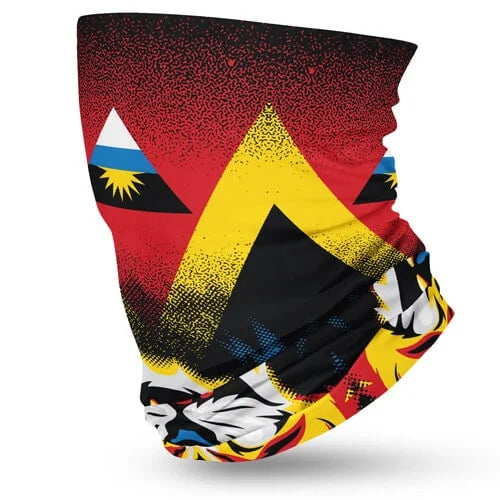 Antigua Barbuda Flag Face Bandana