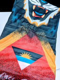 Antigua Barbuda Flag Face Bandana