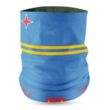 Aruba Flag Face Bandana
