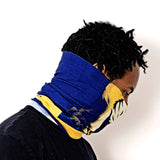 Barbados Flag Face Bandana