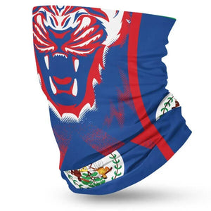 Belize Flag Face Bandana