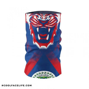 Glow Belize Flag Face Bandana