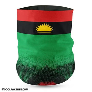Biafra Flag Face Bandana