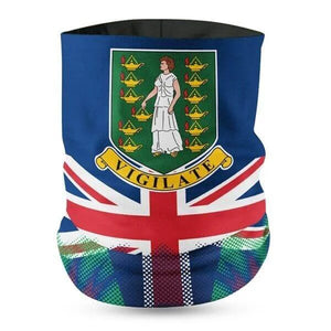 British Virgin Island Flag Face Bandana