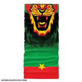 Burkina Faso Flag Face Bandana