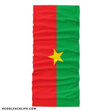 Burkina Faso Flag Face Bandana