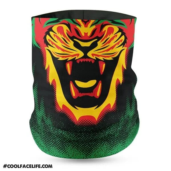 Burkina Faso Flag Face Bandana