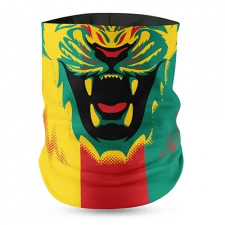 Cameroon Flag Face Bandana