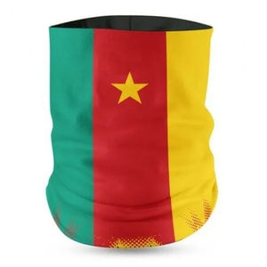 Cameroon Flag Face Bandana