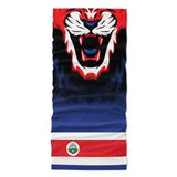Costa Rica Flag Face Bandana