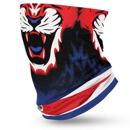 Costa Rica Flag Face Bandana