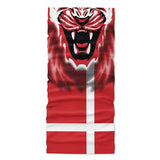 Denmark Flag Face Bandana