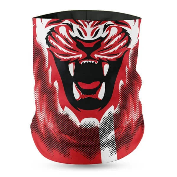 Denmark Flag Face Bandana