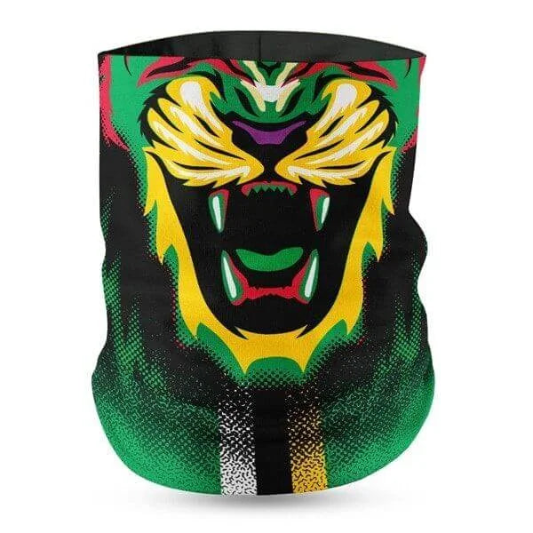 Dominica Flag Face Bandana