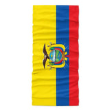 Ecuador Flag Face Bandana