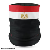 Egypt Flag Face Bandana