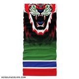 Gambia Flag Face Bandana