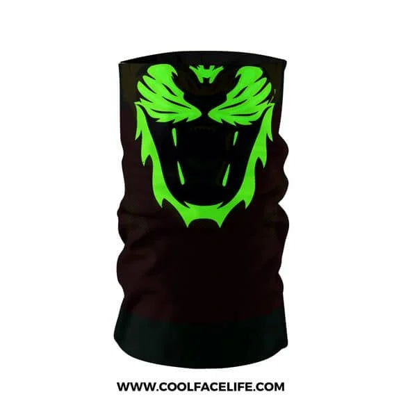 Glow Ghana Flag Face Bandana