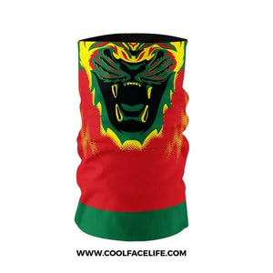 Glow Ghana Flag Face Bandana