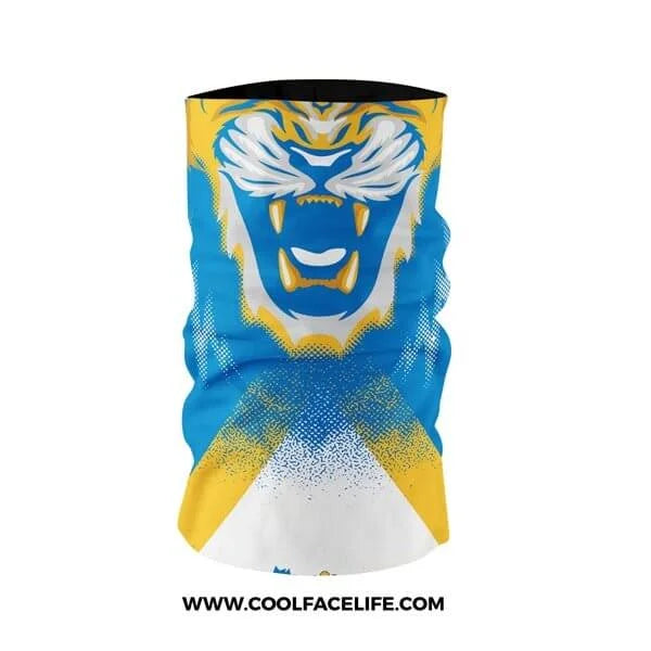 Glow US Virgin Islands Flag Face Bandana