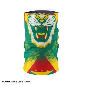 Glow Grenada Flag Face Bandana