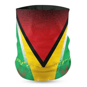 Guyana Flag Face Bandana