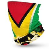Fleece Guyana Flag Face Bandana