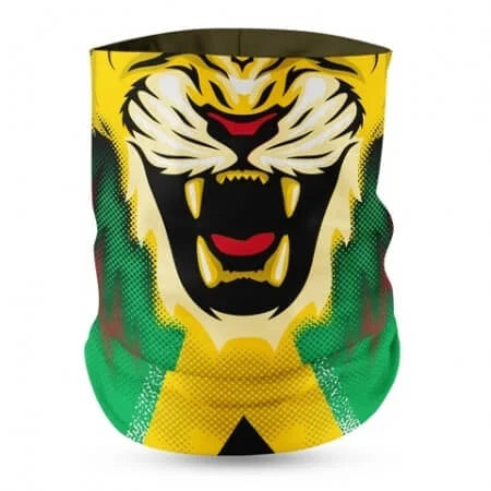 Fleece Guyana Flag Face Bandana