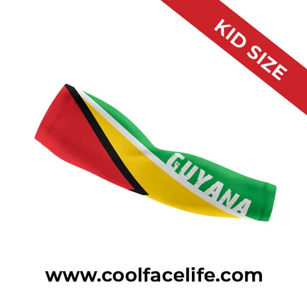 Kids Size – Guyana Flag Arm Sleeve