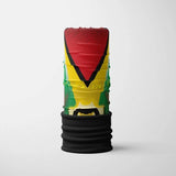 Fleece Guyana Flag Face Bandana