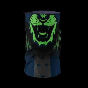 Glow Honduras Flag Face Bandana