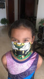 Kid Size – Jamaican Flag Face Bandana