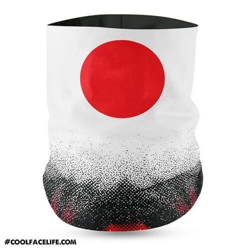 Japan Flag Face Bandana