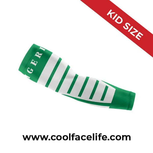 Kids Size – Nigeria Flag Arm Sleeve