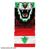 Lebanon Flag Face Bandana