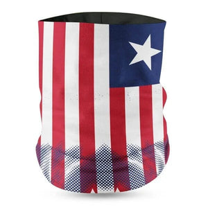 Liberia Flag Face Bandana