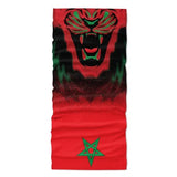 Morocco Flag Face Bandana