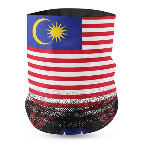 Malaysia Flag Face Bandana