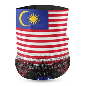 Malaysia Flag Face Bandana