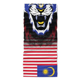 Malaysia Flag Face Bandana