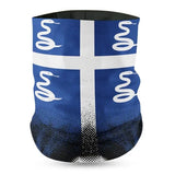 Martinique Flag Face Bandana